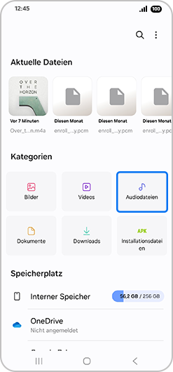 App starten