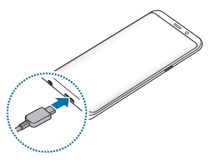 Traditionelles Ladegerät Samsung Galaxy Smartphone
