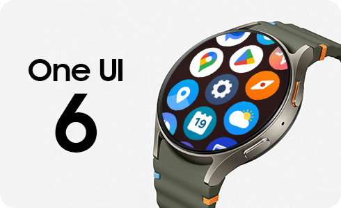 Galaxy Watch mit mehreren Apps auf dem Bildschirm