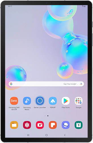 Öffnen Sie den Game Launcher vom Startbildschirm des Galaxy Tab S6 aus.
