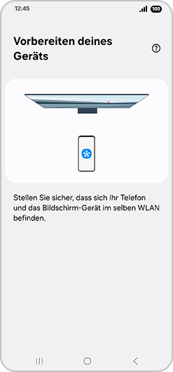 Vorbereiten deines Gerats