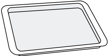 Figure montrant une plaque à pâtisserie