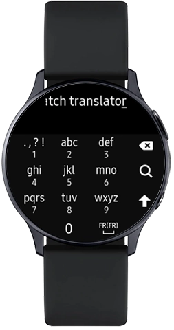 Image décrivant comment rechercher une application à installer sur votre Galaxy Watch Active2