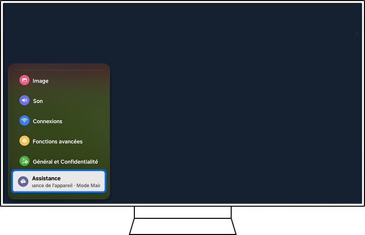 Sélectionner Assistance