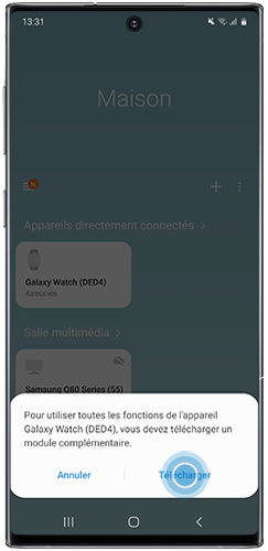 Connecter un appareil à SmartThings