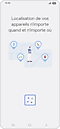 Démarrage de l'option de localisation d'appareils sur l'application SmartThings
