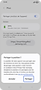 Confirmation du Partage de la position d’un appareil sur l’application SmartThings Find