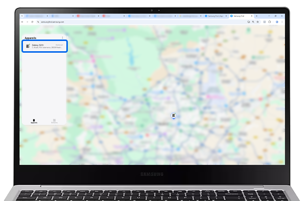 Sélectionner l'appareil