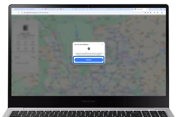 Cliquer sur Démarrer