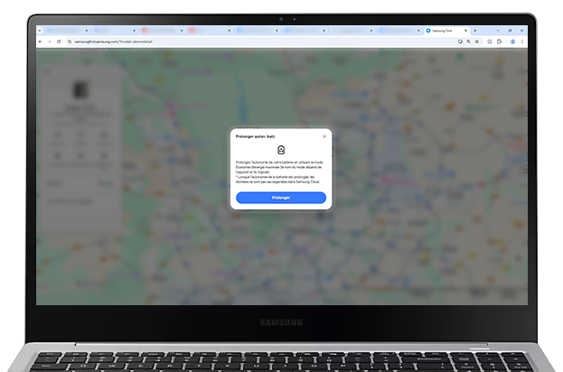 Cliquer sur Prolonger