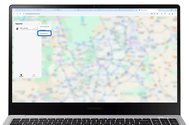 Cliqure sur Se déconnecter