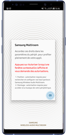 Accepter l'autorisation