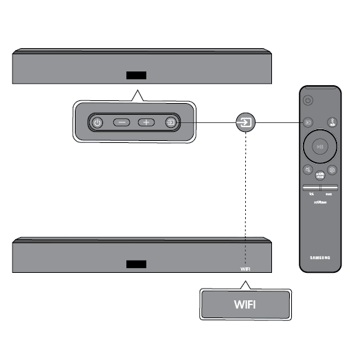 Wi-Fi Smart Things Barre de son