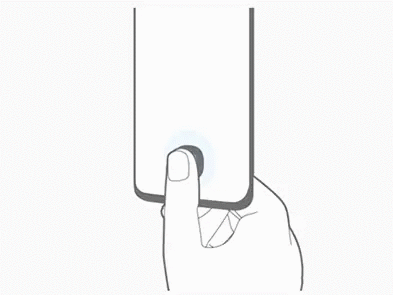 GIF, Configuración del escáner de huellas digitales ultrasónico del S10/S10+