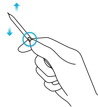Muestra de acciones aéreas
