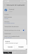 Toque Aceptar para desinstalar