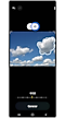 Tap eraser above object