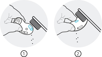 cerumen o suciedad