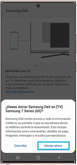 Conexión DTS