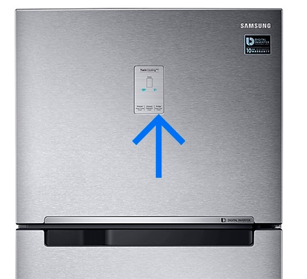Panel de control del Refrigrador