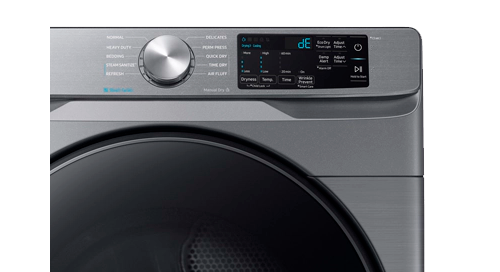 Código de error D E en secadora