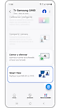 Vista de la app smarthings con la opción <b>Smart View</b> resaltada.