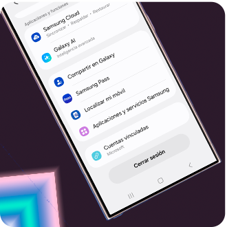 Vista de los ajustes de Smart things find con la opción "Permitir detección de teléfono" desactivada.