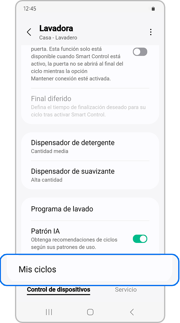 Imagen del paso a paso en SmartThings