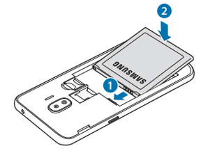 Galaxy J2 Pro - ¿Cómo instalar la tarjeta SIM?