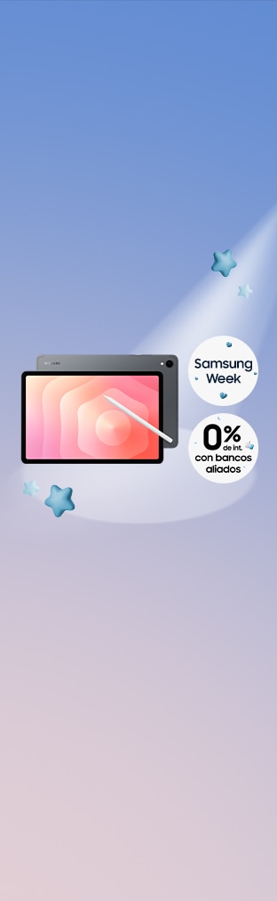 Galaxy Tab S11 en posición frontal por $5.049.900, con 0% de interés al pagar a 24 cuotas con bancos aliados.