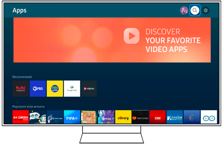 Búsqueda e instalación de la App