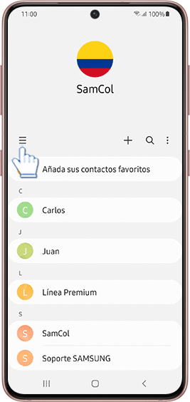 Papelera de contactos