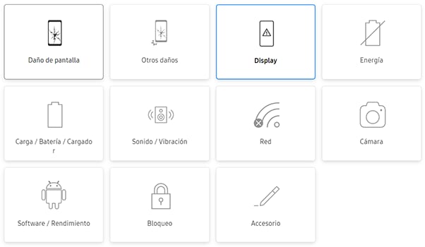 Síntomas que puede presentar el dispositivo
