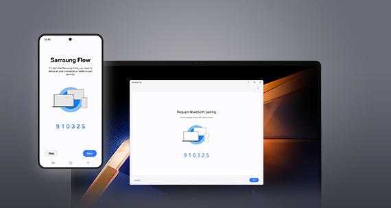 Screenshot of confirming passcode pop-up to pair with tablet using Bluetooth.