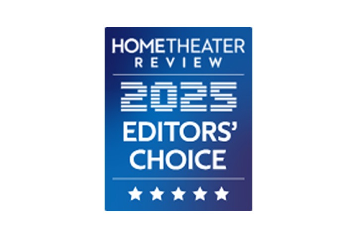 Logo HOMETHEATER REVIEW 2025 EDITORS' CHOICE.