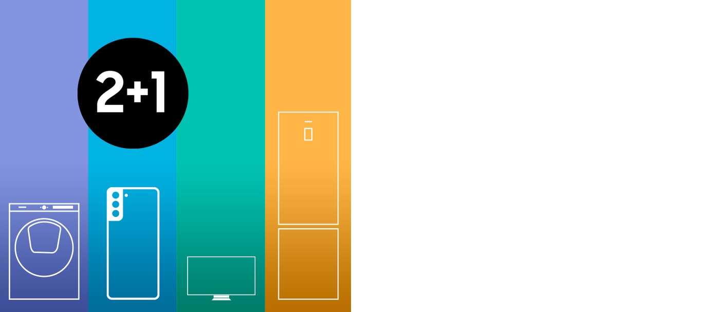 Galaxy Tab S8 visual composition of two tablets, S pen and infographic showing bonuses