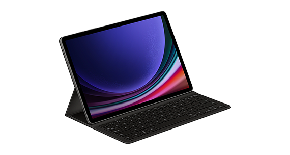 Book Cover Keyboard für das Galaxy Tab S9 FE