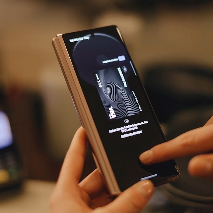 “Christmas is just a swipe away” die Samsung Pay App