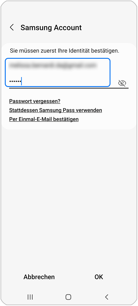 Samsung Health Samsung ID