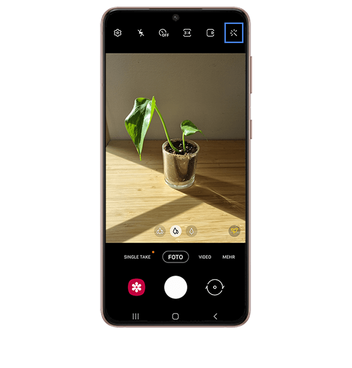 Galaxy S21 5G Kamera App