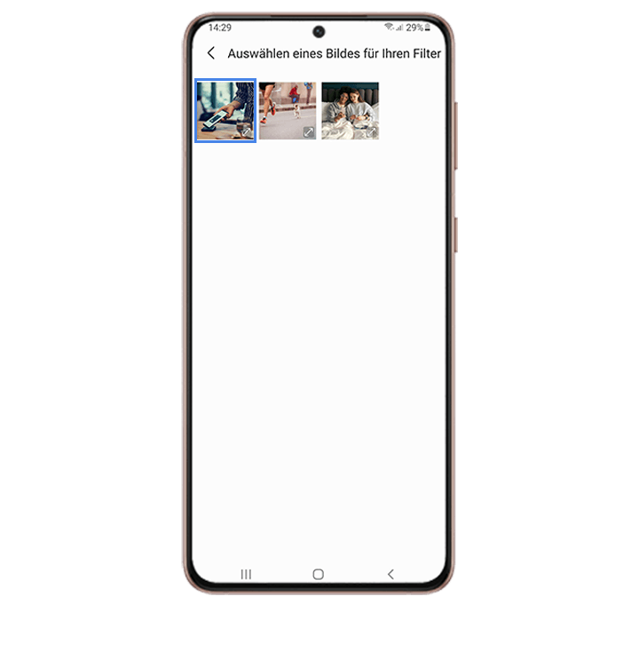 Galaxy S21 5G Bild auswählen