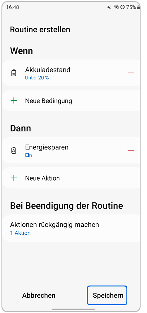 Galaxy Smartphone Akkuladestand