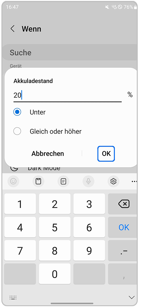Galaxy Smartphone Akkuladestand