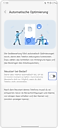 Galaxy Smartphone Gerätewartung Automatische Optimierung