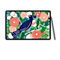 ne Galaxy Tab S6 Lite noire avec une image de la statue « Le penseur » et un jeu d’échecs à côté à l’écran, dessiné avec un S Pen rose. Un texte se trouve en dessous de l’image avec une phrase surlignée en bleu et d’autres termes annotés en rouge.