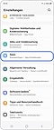 Smartphone-Screenshot mit ausgewählter Apps-Option.