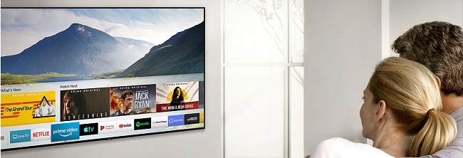 Samsung Smart TV mit Smart Hub Menü