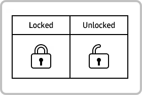 Samsung Kühlschrank - Eingabesperre Tasten
