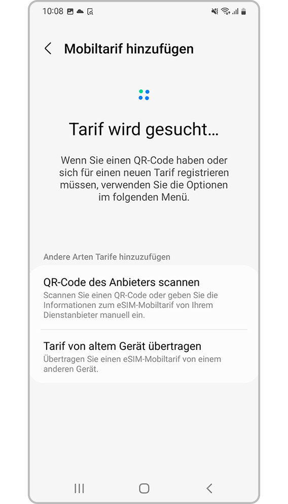 So aktivierst du eine eSIM Schritt 4.