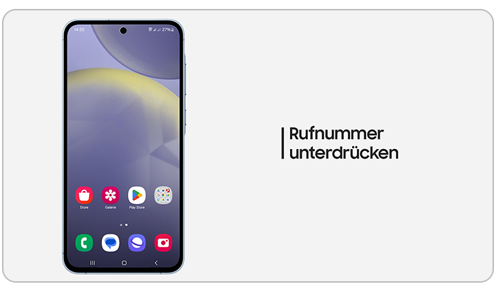 Hilfe-Video - Galaxy Smartphone: Rufnummer unterdrücken